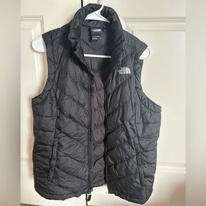 The North Face Black Quilted Puffer Vest